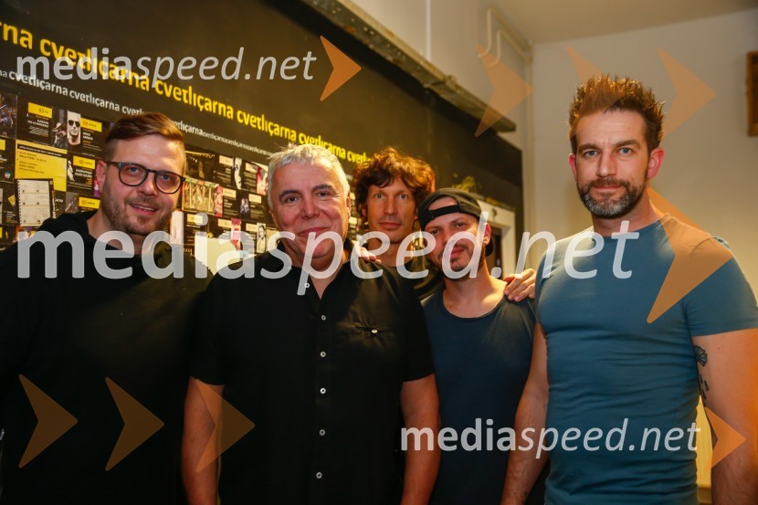  Tine Čas, kitarist skupine Lačni Franz;  Zoran Predin, glasbenik;  Boštjan Artiček, klaviature, skupina Lačni Franz;  Luka  Čadež, bobnar, skupina Lačni Franz;  Anej Kočevar, basist skupine Lačni FranzLAČNI FRANZ, Veliki finale z gosti, koncert