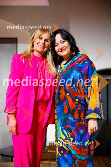  Zvezdana  Mlakar, igralka;  Maja Gal Štromar, igralka in pisateljicaPogovori, ki so mi spremenili življenje, izid knjige Zvezdane Mlakar in Roka Smoleja