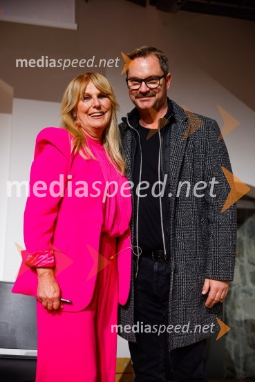  Zvezdana  Mlakar, igralka;  Jurij  Zrnec, igralecPogovori, ki so mi spremenili življenje, izid knjige Zvezdane Mlakar in Roka Smoleja