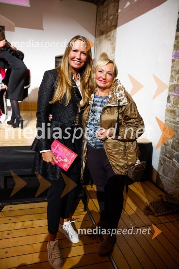  Mirjam Poterbin, mama Luke Dončića;  Milena PoterbinPogovori, ki so mi spremenili življenje, izid knjige Zvezdane Mlakar in Roka Smoleja