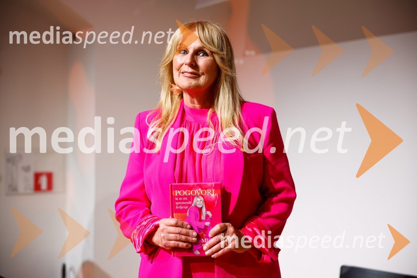  Zvezdana  Mlakar, igralkaPogovori, ki so mi spremenili življenje, izid knjige Zvezdane Mlakar in Roka Smoleja