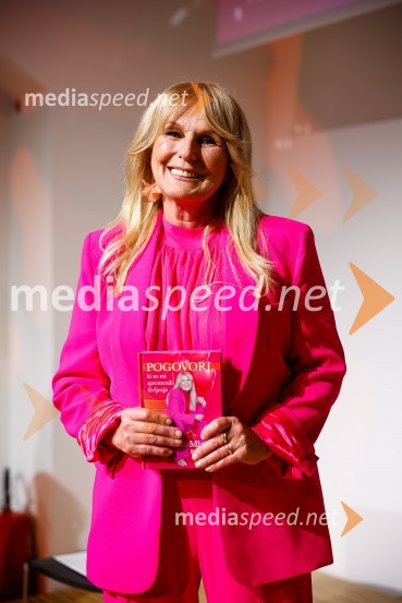  Zvezdana  Mlakar, igralkaPogovori, ki so mi spremenili življenje, izid knjige Zvezdane Mlakar in Roka Smoleja