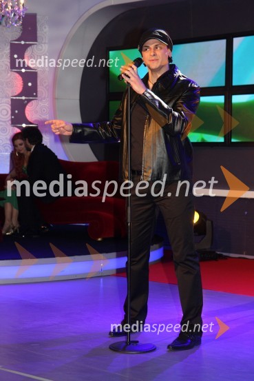 Samuel Lucas, pevecRdeča preproga s Sebastianom, snemanje oddaje