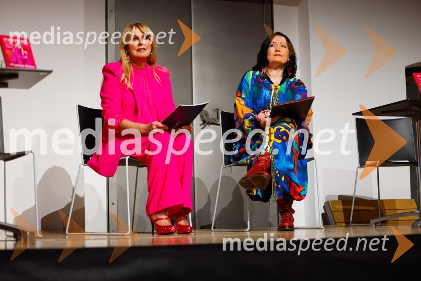  Zvezdana  Mlakar, igralka;  Maja Gal Štromar, igralka in pisateljicaPogovori, ki so mi spremenili življenje, izid knjige Zvezdane Mlakar in Roka Smoleja