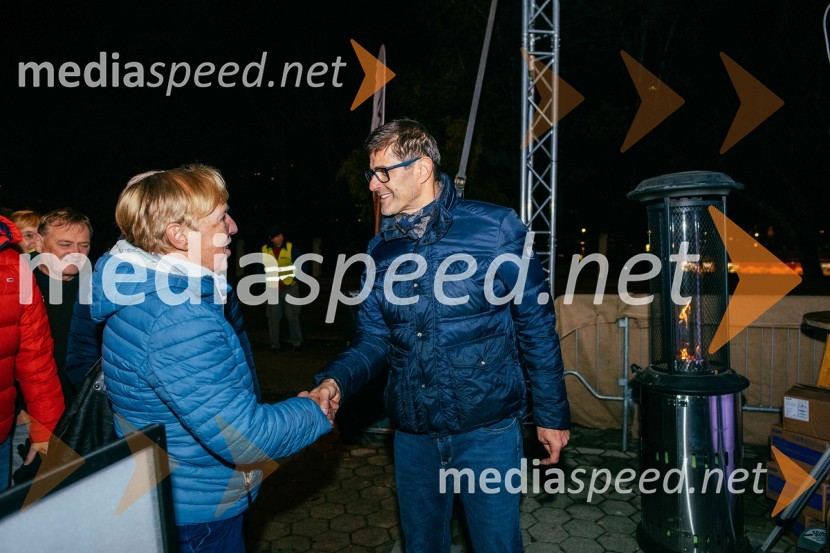  Matjaž Rakovec, župan Mestne občine KranjVinska pot v rovih pod starim Kranjem 2022, petek