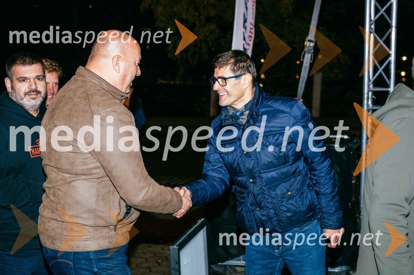  Matjaž Rakovec, župan Mestne občine KranjVinska pot v rovih pod starim Kranjem 2022, petek