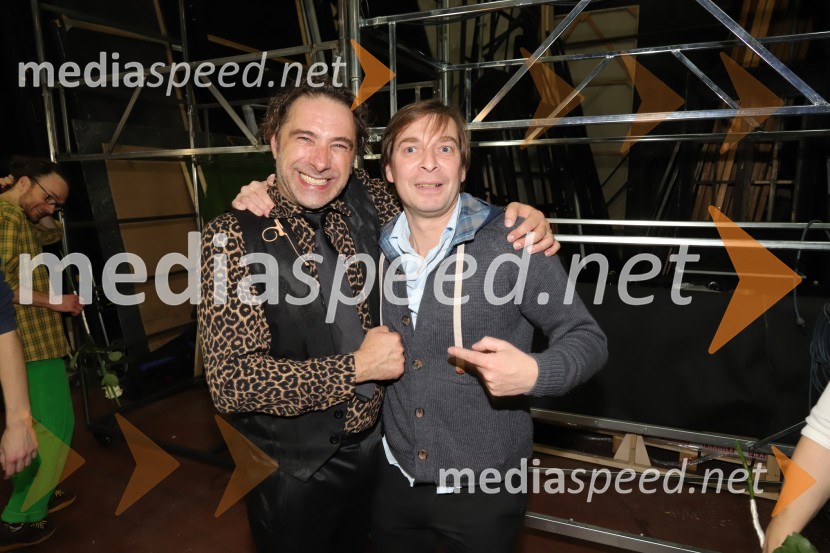  Gorazd Žilavec, igralec;  Anton Bogov, baletni solistSamo ne se ustavit!, premiera drame v SNG Maribor