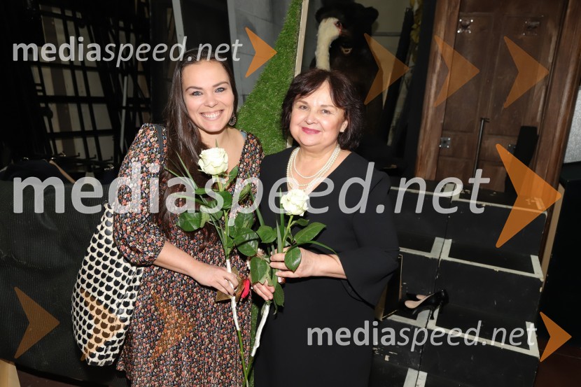  Mojca Marič, lektorica;  Irena Varga, igralkaSamo ne se ustavit!, premiera drame v SNG Maribor