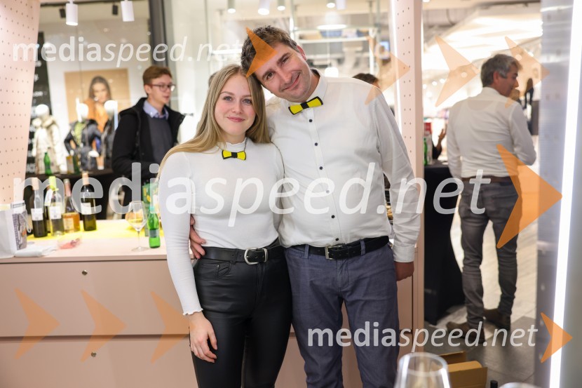  Davida Hafner, Vinarstvo Hafner;  Robert Hafner, Vinogradništvo HafnerPubeci 2022 v centru Aleja Ljubljana