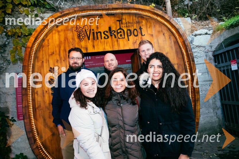 Vinska pot v rovih pod starim Kranjem 2022, sobota