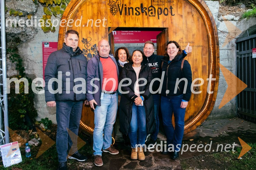 Vinska pot v rovih pod starim Kranjem 2022, sobota