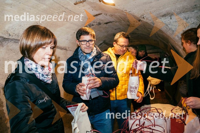  Matjaž Rakovec, župan Mestne občine KranjVinska pot v rovih pod starim Kranjem 2022, sobota