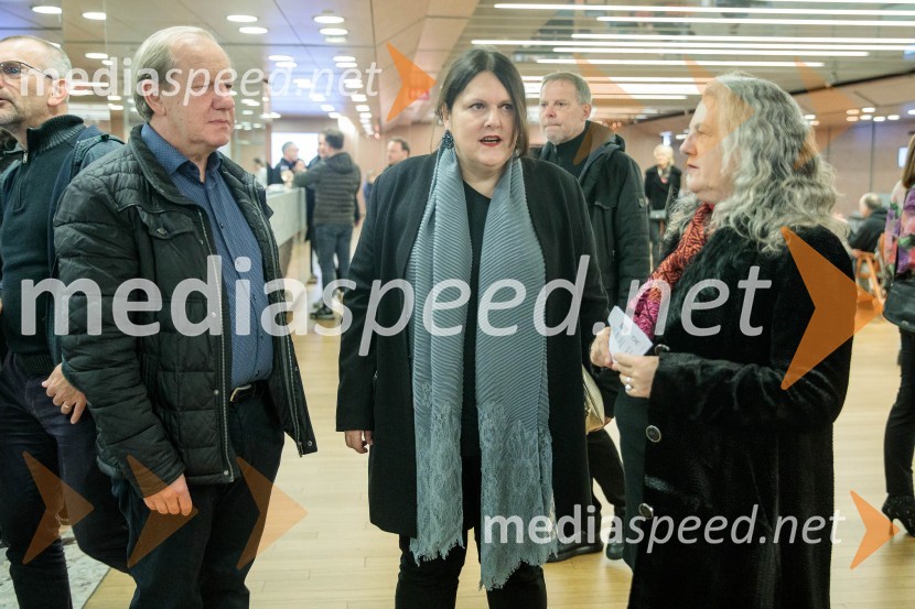 dr. Tomislav Vignjević, umetnostni zgodovinar;  Uršula Cetinski, generalna direktorica, Cankarjev dom;  Tanja Mastnak33. LIFFE, zaključek ljubljanskega mednarodnega filmskega festivala