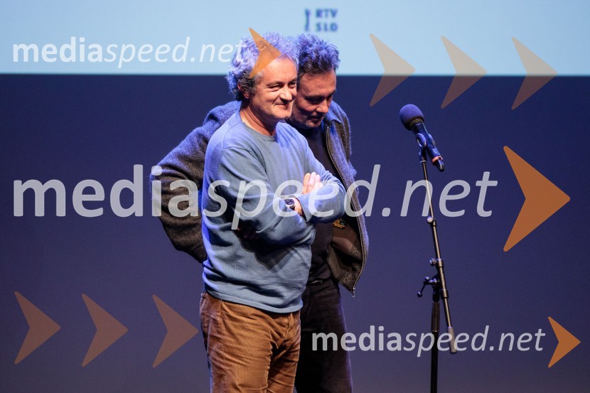  Jean-Marie  Larrieu, Filmski režiser;  Arnaud Larrieu , Filmski režiser33. LIFFE, zaključek ljubljanskega mednarodnega filmskega festivala