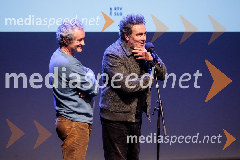  Jean-Marie  Larrieu, Filmski režiser;  Arnaud Larrieu , Filmski režiser33. LIFFE, zaključek ljubljanskega mednarodnega filmskega festivala