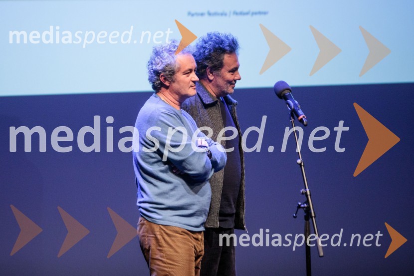  Jean-Marie  Larrieu, Filmski režiser;  Arnaud Larrieu , Filmski režiser33. LIFFE, zaključek ljubljanskega mednarodnega filmskega festivala