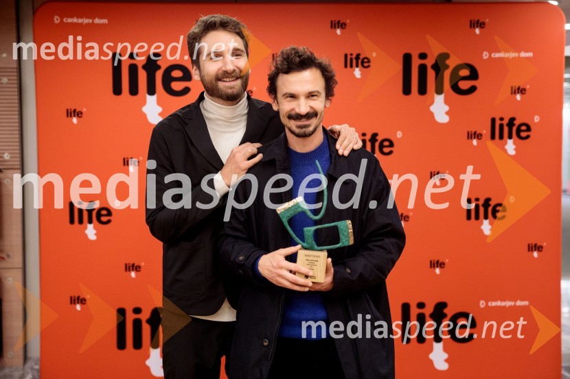  Goran Marković, igralec;  Juraj  Lerotić, Filmski režiser33. LIFFE, zaključek ljubljanskega mednarodnega filmskega festivala