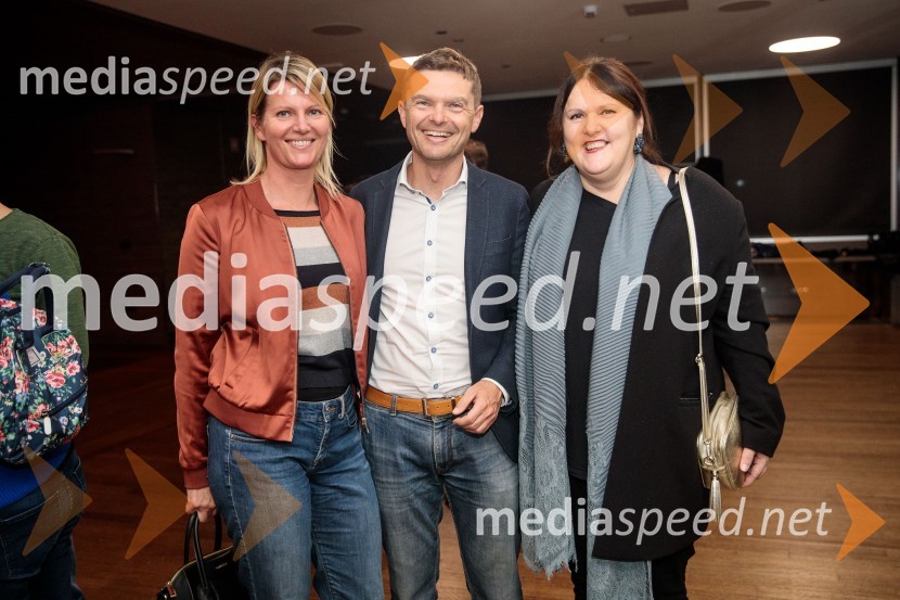  Simona Škufca Zaveršek; mag. Boštjan Škufca Zaveršek, podpredsednik uprave, Telekom Slovenija;  Uršula Cetinski, generalna direktorica, Cankarjev dom33. LIFFE, zaključek ljubljanskega mednarodnega filmskega festivala