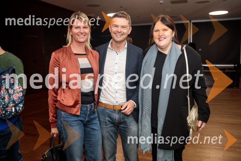  Simona Škufca Zaveršek; mag. Boštjan Škufca Zaveršek, podpredsednik uprave, Telekom Slovenija;  Uršula Cetinski, generalna direktorica, Cankarjev dom33. LIFFE, zaključek ljubljanskega mednarodnega filmskega festivala
