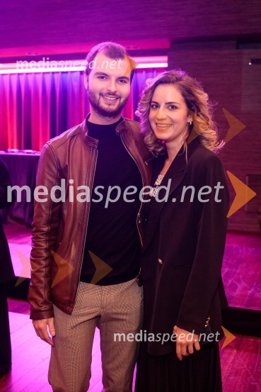  Martin Draksler, režiser;  Laura Levec, vodja službe za goste, 33. LIFFE33. LIFFE, zaključek ljubljanskega mednarodnega filmskega festivala