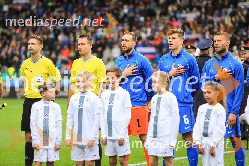  ... ;  ... ;  Jan Oblak, nogometaš, Atletico Madrid;  Jaka Bijol, nogometaš, PFC CSKA Moskva;  Miha Blažič, nogometaš, NK DomžaleNogometna tekma Slovenija - Črna gora