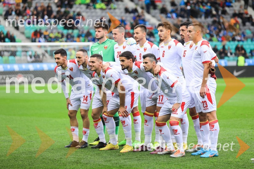 Nogometna tekma Slovenija - Črna gora