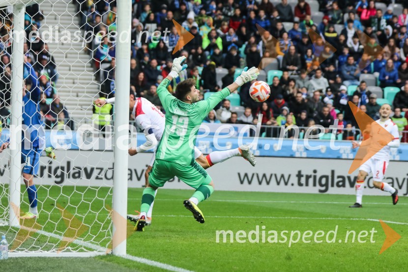 Nogometna tekma Slovenija - Črna gora