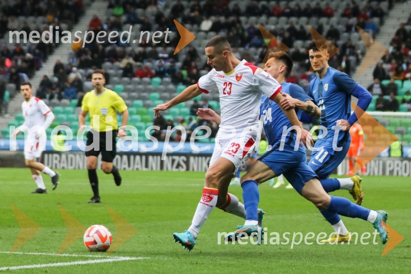  ... ;  Gregor  Sikošek, nogometaš, NK Maribor;  Benjamin Šeško, nogometašNogometna tekma Slovenija - Črna gora