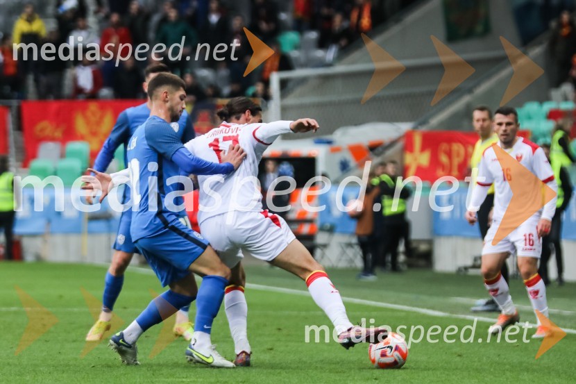  Adam Gnezda Čerin, nogometaš, NK Domžale;  ... Nogometna tekma Slovenija - Črna gora