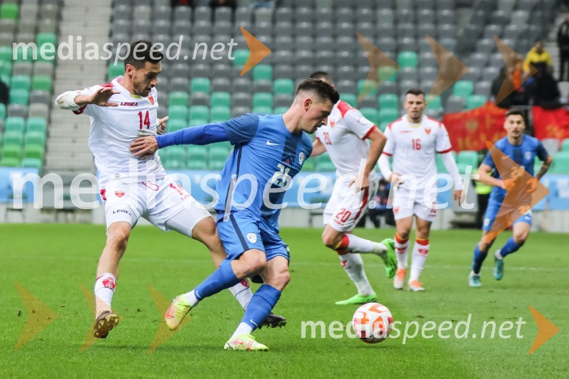  ... ;  Benjamin Verbič, nogometaš, Dinamo KijevNogometna tekma Slovenija - Črna gora
