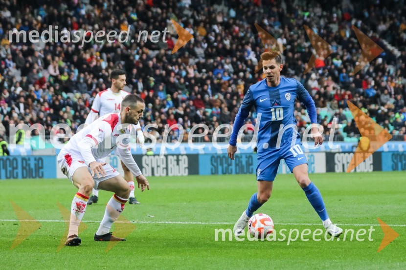  ... ;  Miha Zajc, nogometaš, Fenerbahče SKNogometna tekma Slovenija - Črna gora