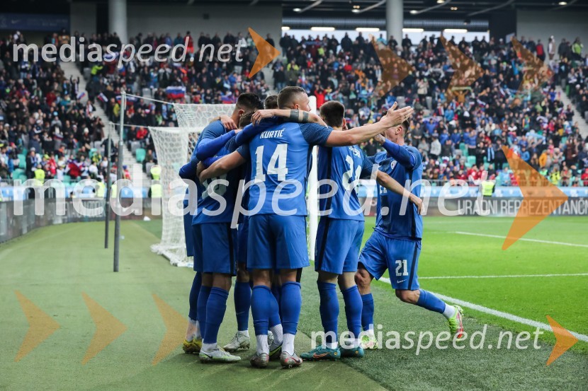 Nogometna tekma Slovenija - Črna gora