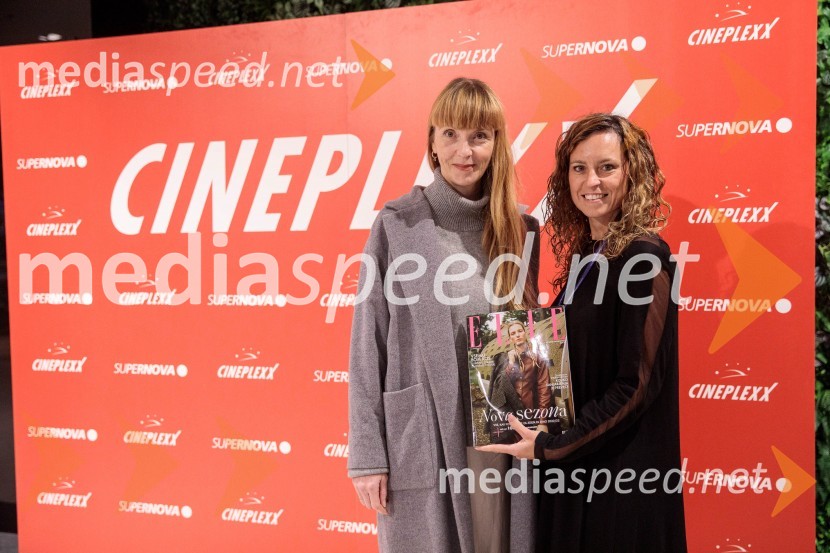  Petra Windschnurer, urednica mode in lepote, Elle;  Viktorija Martinović, CineplexxONA VE, premiera filma v Cineplexx Ljubljana