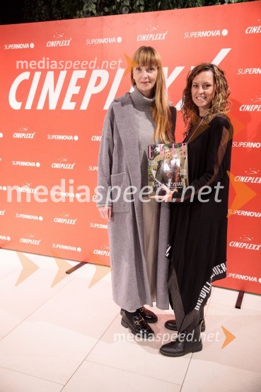  Petra Windschnurer, urednica mode in lepote, Elle;  Viktorija Martinović, CineplexxONA VE, premiera filma v Cineplexx Ljubljana
