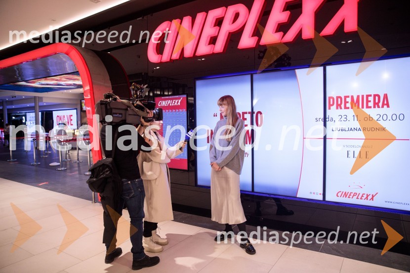  ... ;  Petra Windschnurer, urednica mode in lepote, ElleONA VE, premiera filma v Cineplexx Ljubljana