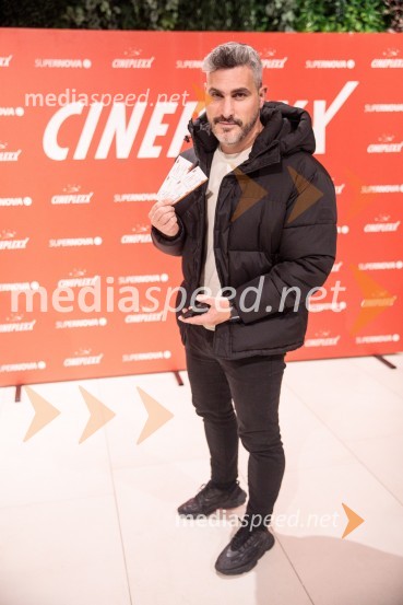  Jan Macarol, urednik, City MagazineONA VE, premiera filma v Cineplexx Ljubljana