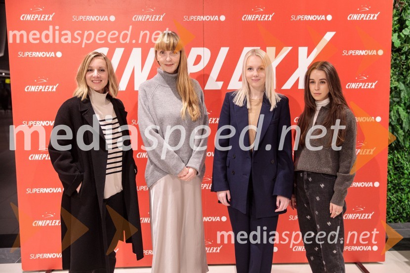  ... ;  Petra Windschnurer, urednica mode in lepote, Elle;  Anja Kralj, art direktorica, ElleONA VE, premiera filma v Cineplexx Ljubljana
