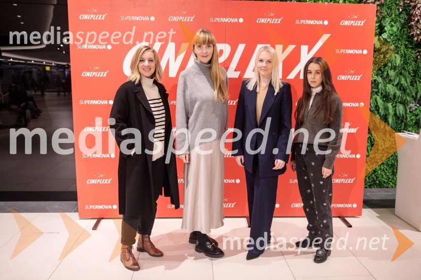  ... ;  Petra Windschnurer, urednica mode in lepote, Elle;  Anja Kralj, art direktorica, ElleONA VE, premiera filma v Cineplexx Ljubljana