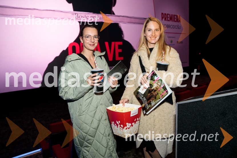  Sara  Kocjančič, direktorica projektov;  ... ONA VE, premiera filma v Cineplexx Ljubljana