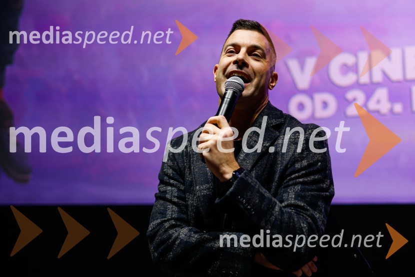  Klemen Bučan, radijski voditelj, stand-up komik, DJČudežni svet, premiera animiranega filma v Cineplexx