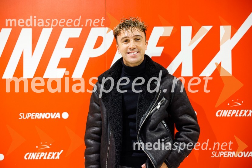  David Amaro, pevecČudežni svet, premiera animiranega filma v Cineplexx