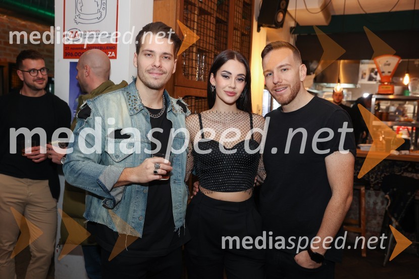  Luka  Dovšak;  Gaja Prestor, pevka;  Denis DobrašEGO, ekskluzivna premiera novega videa Gaje Prestor