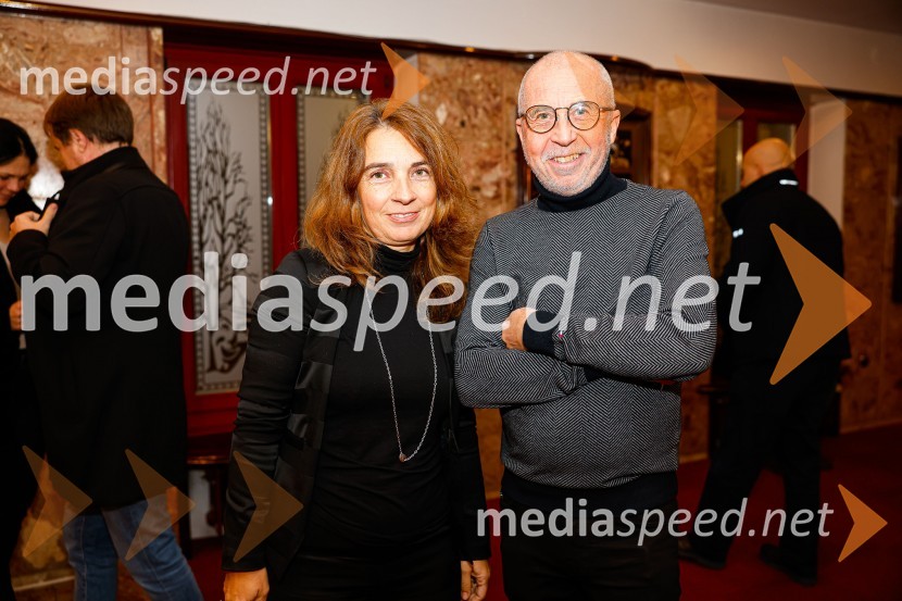  Nuša Ekar, scenaristka;  Božo Grlj, režiserDA ME JE STRAH?, premiera drame, Prešernovo gledališče Kranj