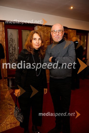  Nuša Ekar, scenaristka;  Božo Grlj, režiserDA ME JE STRAH?, premiera drame, Prešernovo gledališče Kranj