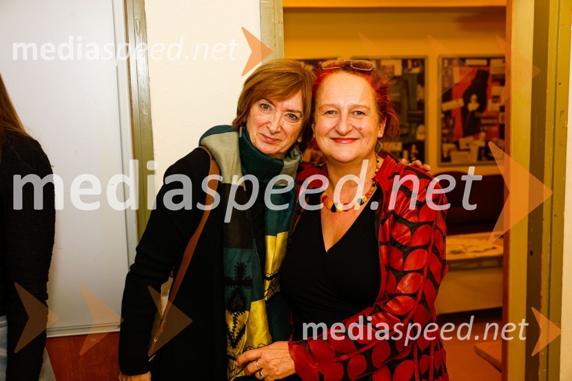  Maja Cerar, lektorica;  Marinka Poštrak, dramaturginja, Prešernovo gledališče KranjDA ME JE STRAH?, premiera drame, Prešernovo gledališče Kranj