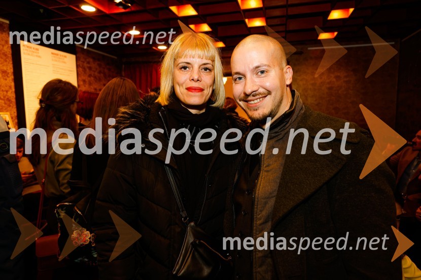 doc. dr. Marija Gorjanc, Naravoslovnotehniška fakulteta, Univerza v Ljubljani;  Dominik Vodopivec, igralecDA ME JE STRAH?, premiera drame, Prešernovo gledališče Kranj