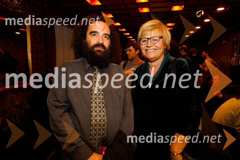   Jure Novak, režiser, direktor, Prešernovo gledališče Kranj;  ... DA ME JE STRAH?, premiera drame, Prešernovo gledališče Kranj