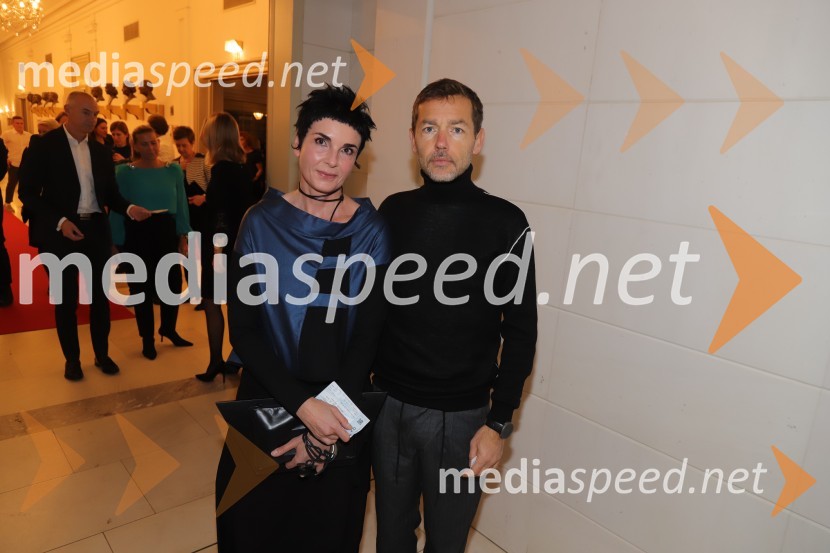  Tajka Šnuderl Novak;  Aleš Novak, umetniški direktor Festival Borštnikovo srečanjeMadame Bovary, premiera baleta v SNG Maribor