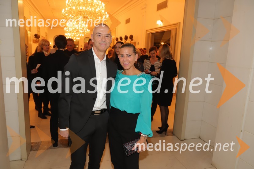  Boštjan Vilčnik, direktor, podjetje Press Clipping;  Patricia  Koren Vilčnik, marketing, Press clippingMadame Bovary, premiera baleta v SNG Maribor