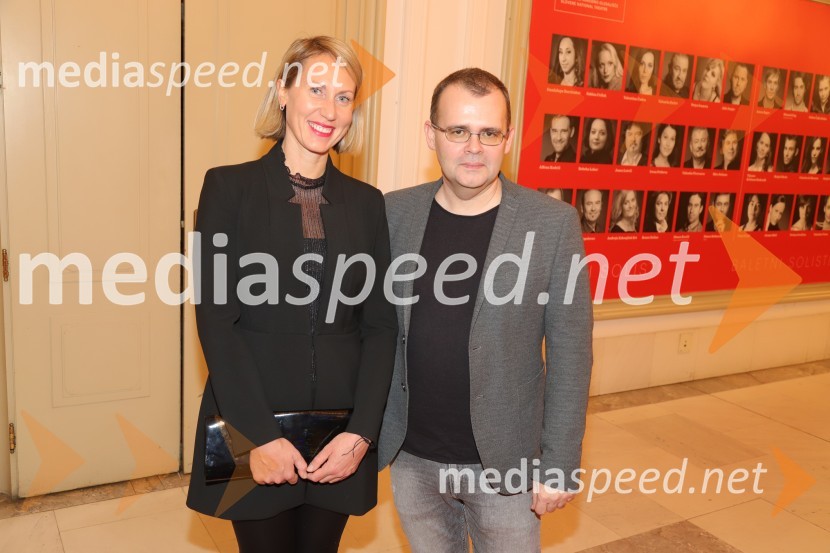  Mateja Kožuh, producentka Opere in Baleta SNG Maribor, akordeonistka;  Alan Kavčič, predstavnik za odnose z javnostmi SNG MariborMadame Bovary, premiera baleta v SNG Maribor